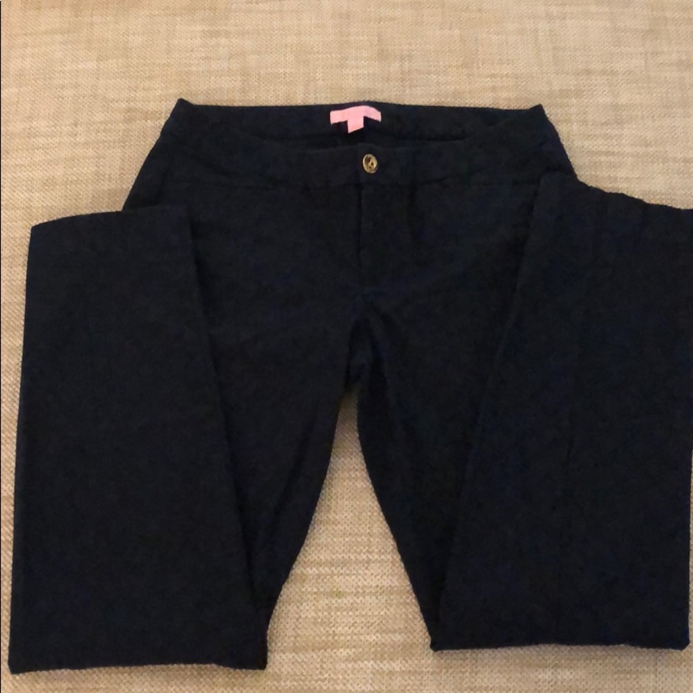 29" KELLY TEXTURED ANKLE LENGTH SKINNY PANT
